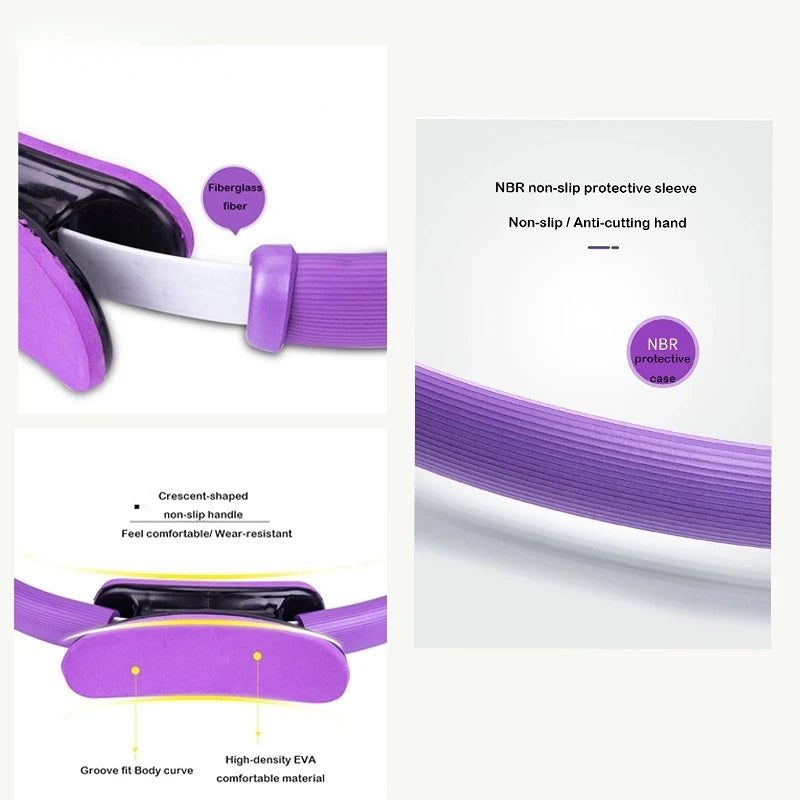 Pilates Yoga Fitness Ring – Toning & Resistance Circle for Home Workouts.