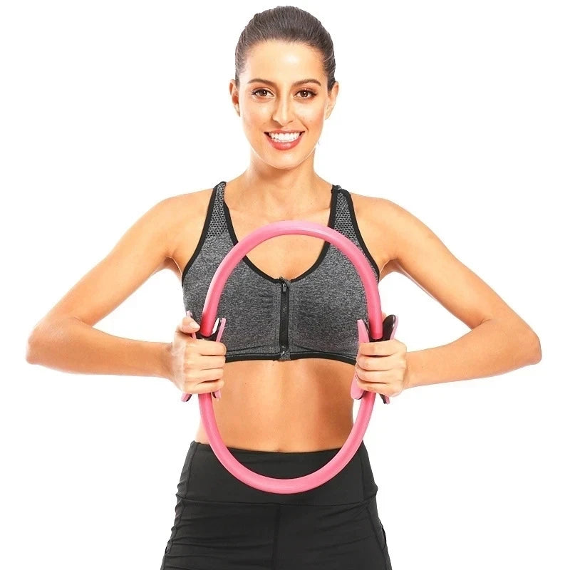 Pilates Yoga Fitness Ring – Toning & Resistance Circle for Home Workouts.