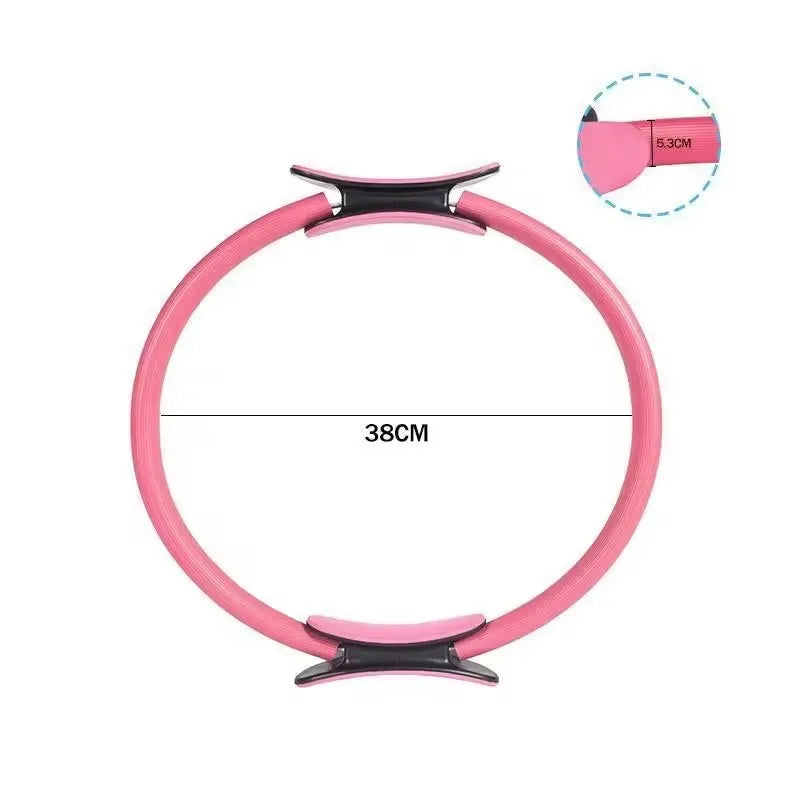Pilates Yoga Fitness Ring – Toning & Resistance Circle for Home Workouts.