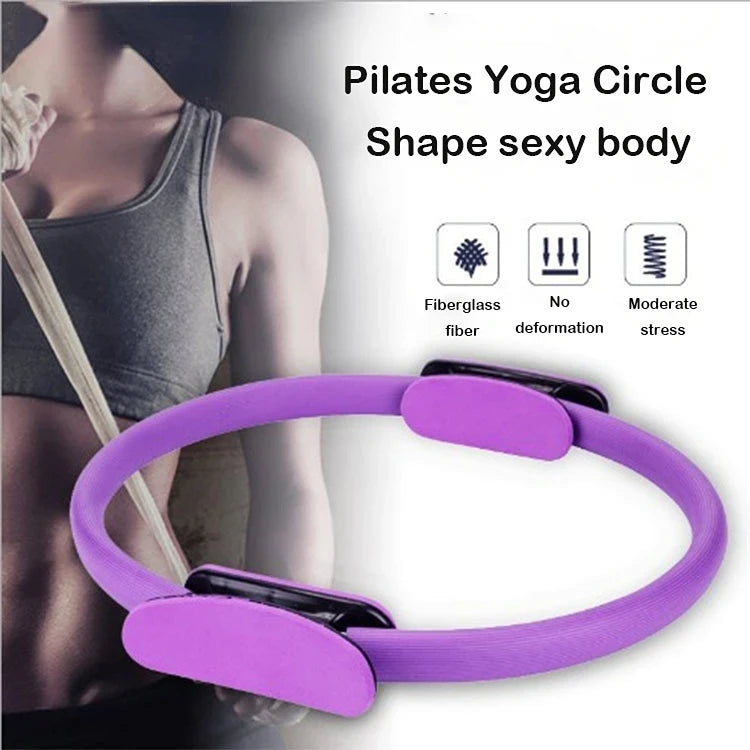 Pilates Yoga Fitness Ring – Toning & Resistance Circle for Home Workouts.