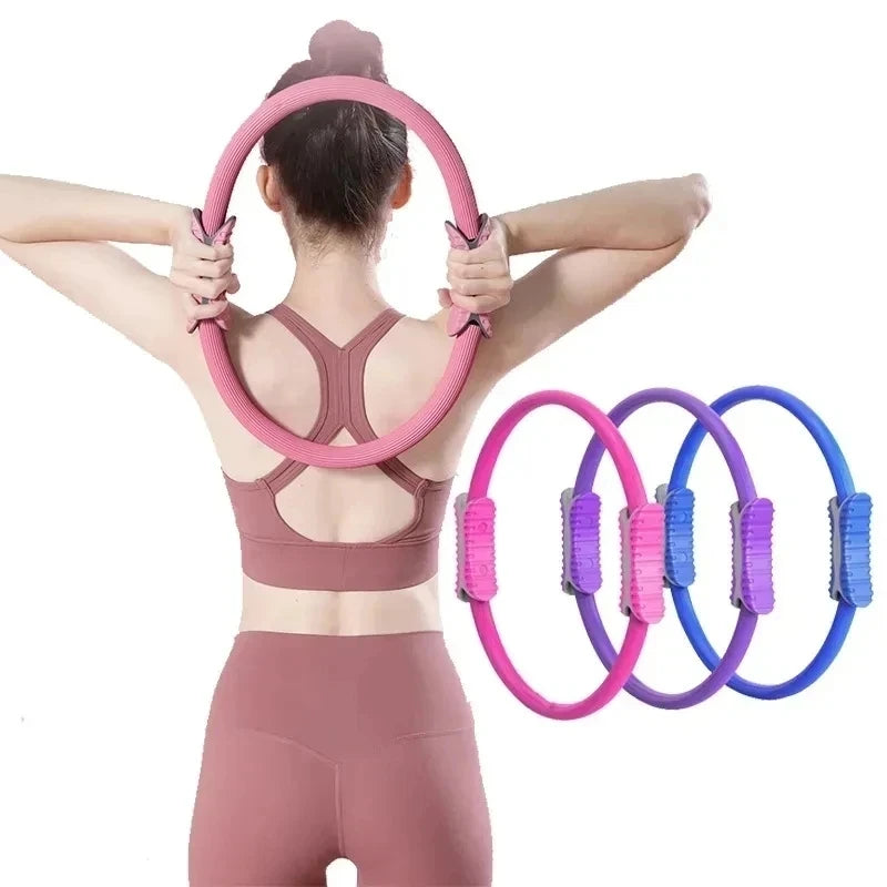 Pilates Yoga Fitness Ring – Toning & Resistance Circle for Home Workouts.