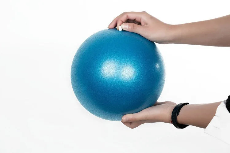 Frosted Thickened Exercise Ball with Clip.