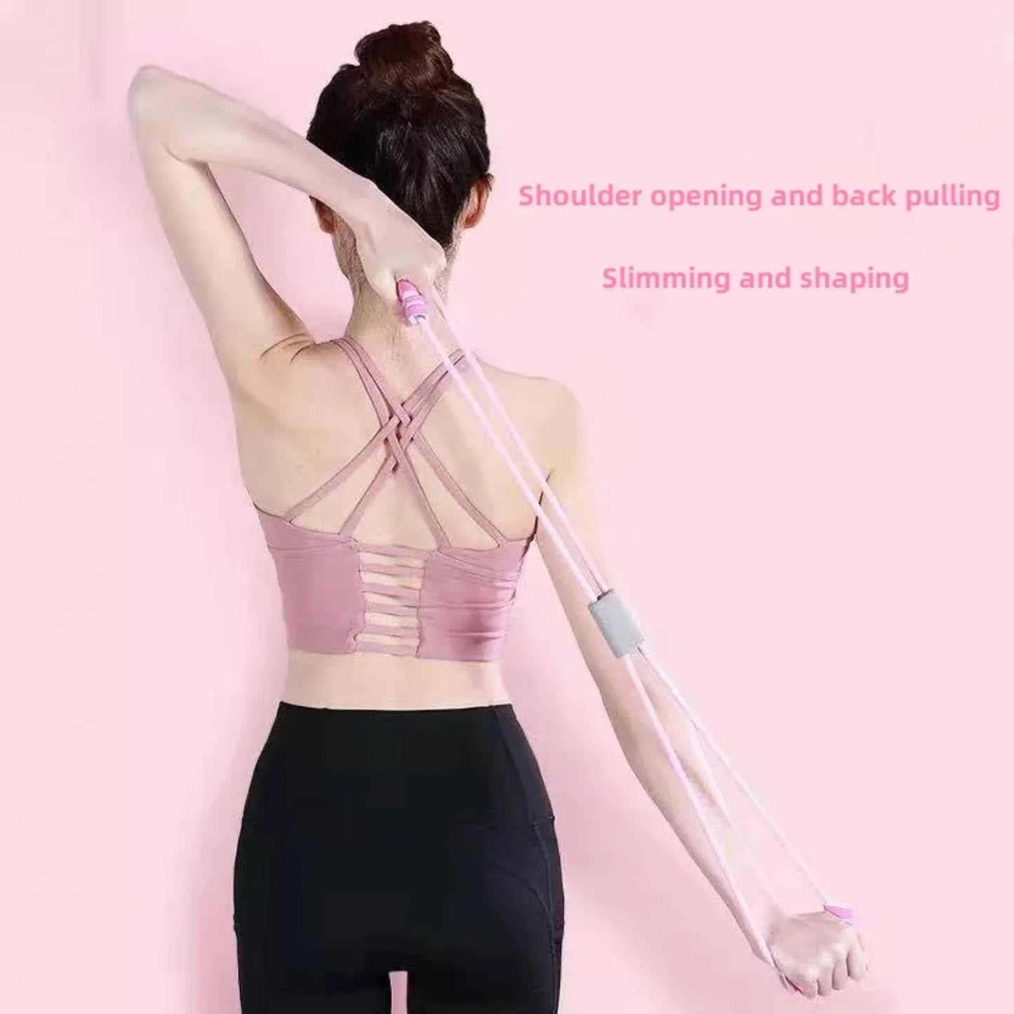 Resistance Bands with Foam Handles.