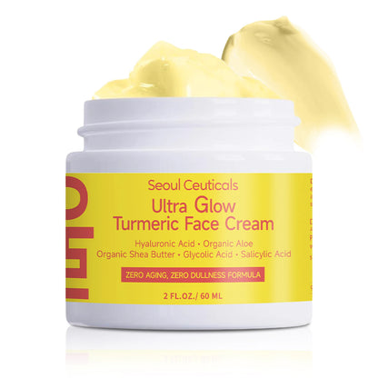 Turmeric Niacinamide Cream – Hydrating & Youth-Enhancing Face Moisturizer (60g)