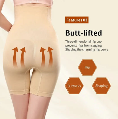 YBFDO Women's High Waist Shaper Shorts.