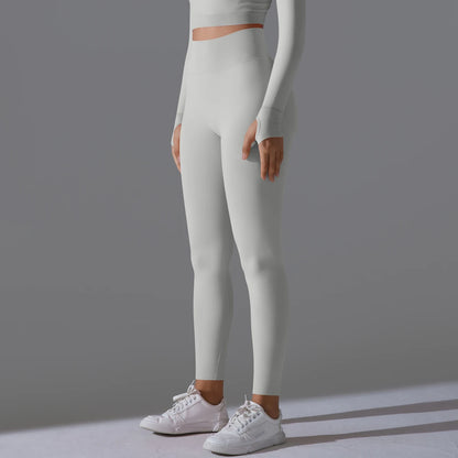 Women's Seamless High-Waist Scrunch Butt Workout Leggings.
