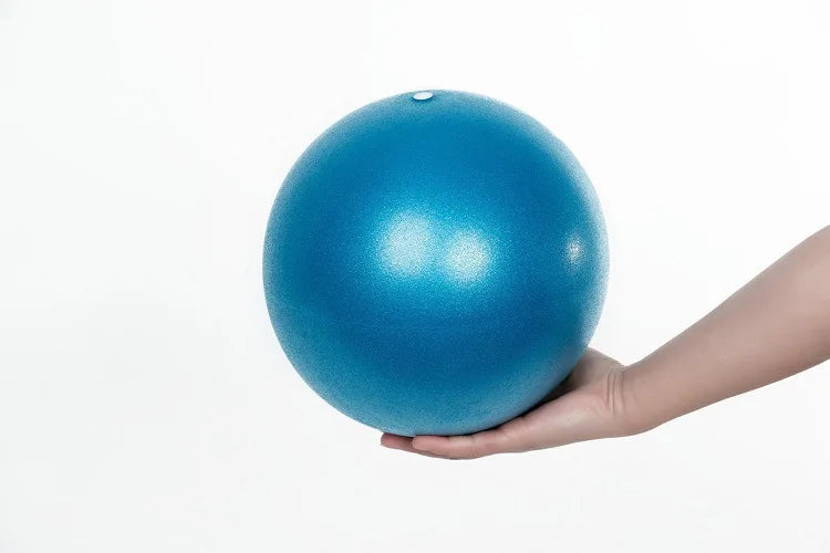 Frosted Thickened Exercise Ball with Clip.