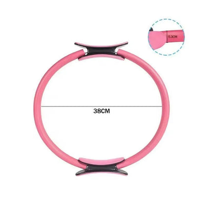 Pilates Yoga Fitness Ring – Toning & Resistance Circle for Home Workouts.