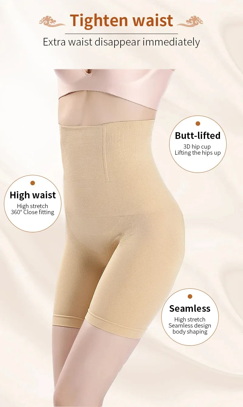 YBFDO Women's High Waist Shaper Shorts.