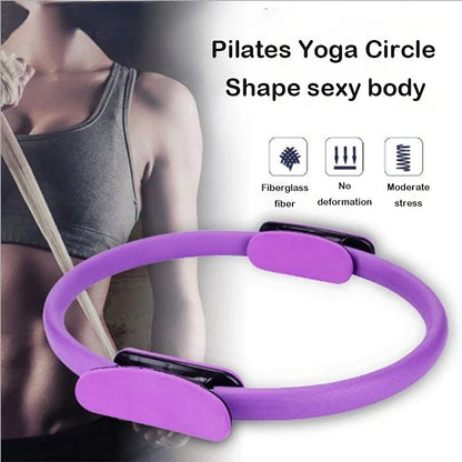 Pilates Yoga Fitness Ring – Toning & Resistance Circle for Home Workouts.