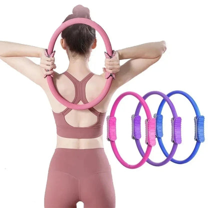 Pilates Yoga Fitness Ring – Toning & Resistance Circle for Home Workouts.