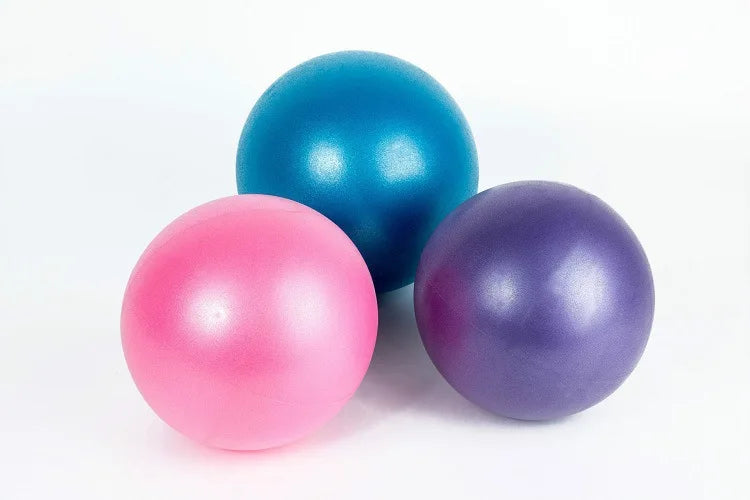 Frosted Thickened Exercise Ball with Clip.
