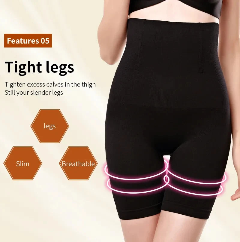 YBFDO Women's High Waist Shaper Shorts.