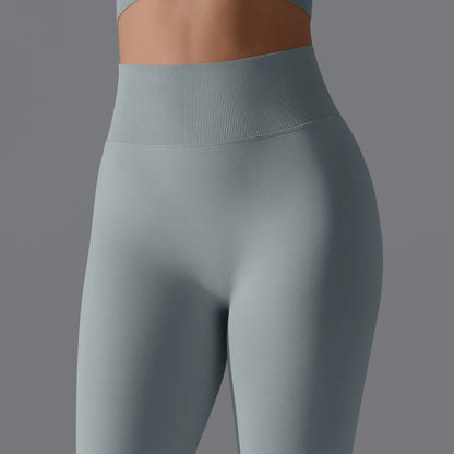 Women's Seamless High-Waist Scrunch Butt Workout Leggings.