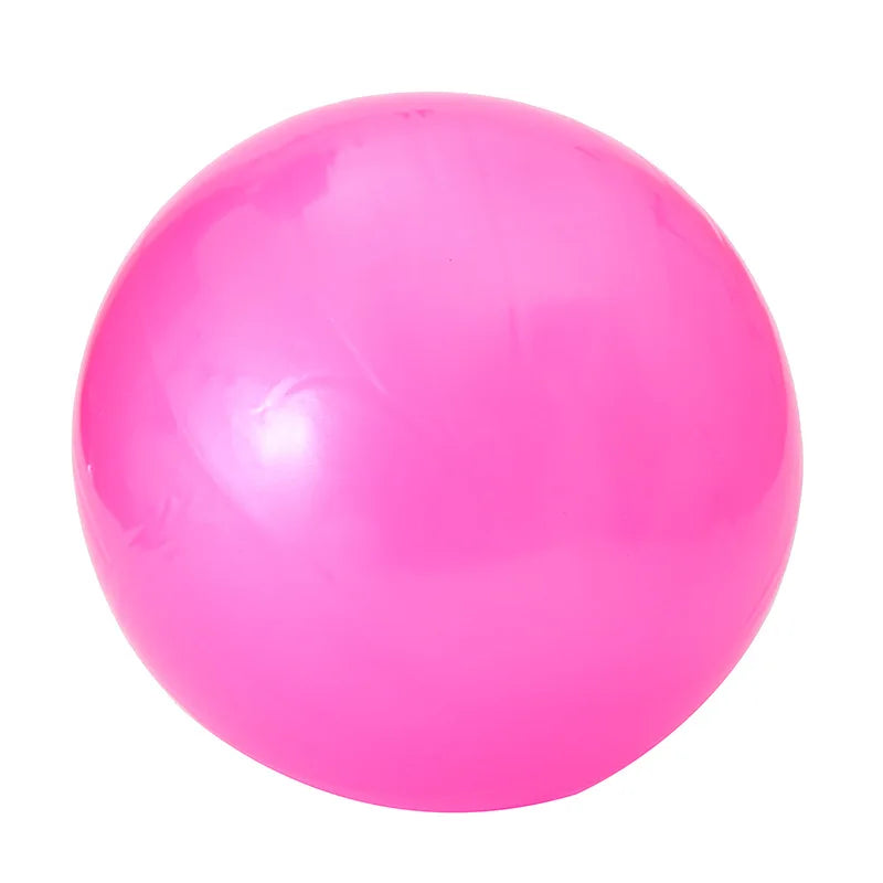 Frosted Thickened Exercise Ball with Clip.